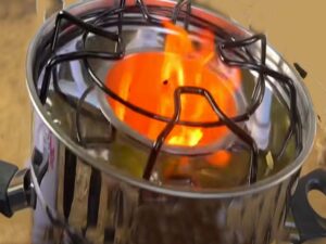 Read more about the article Biogas Rocket Stove Use, Components, Pros & Cons