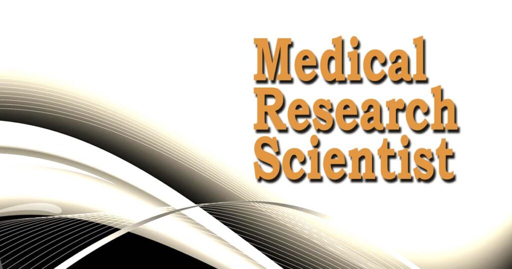 medical research scientist