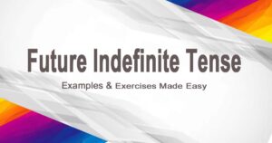 Read more about the article Future Indefinite Tense, Examples, Exercises Made Easy Now