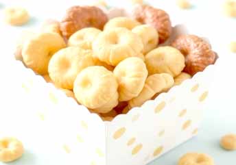 Soft cracker snack box — a braces-friendly assortment of tender crackers and creamy dips.