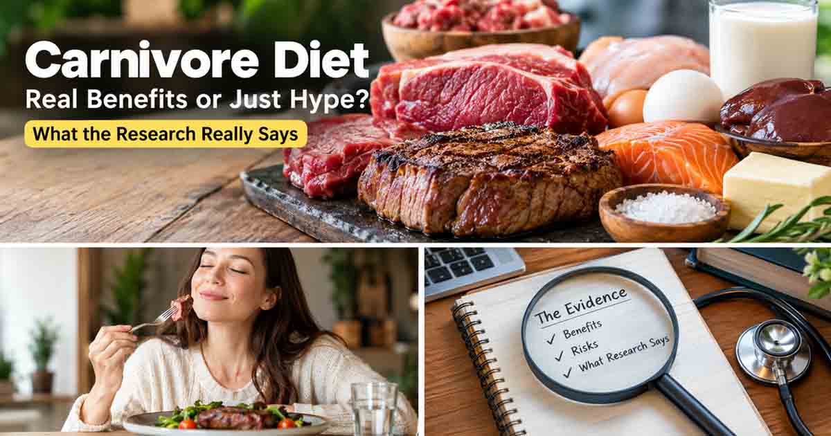 Read more about the article Carnivore Diet Scientific Evidence | What Research Actually Shows